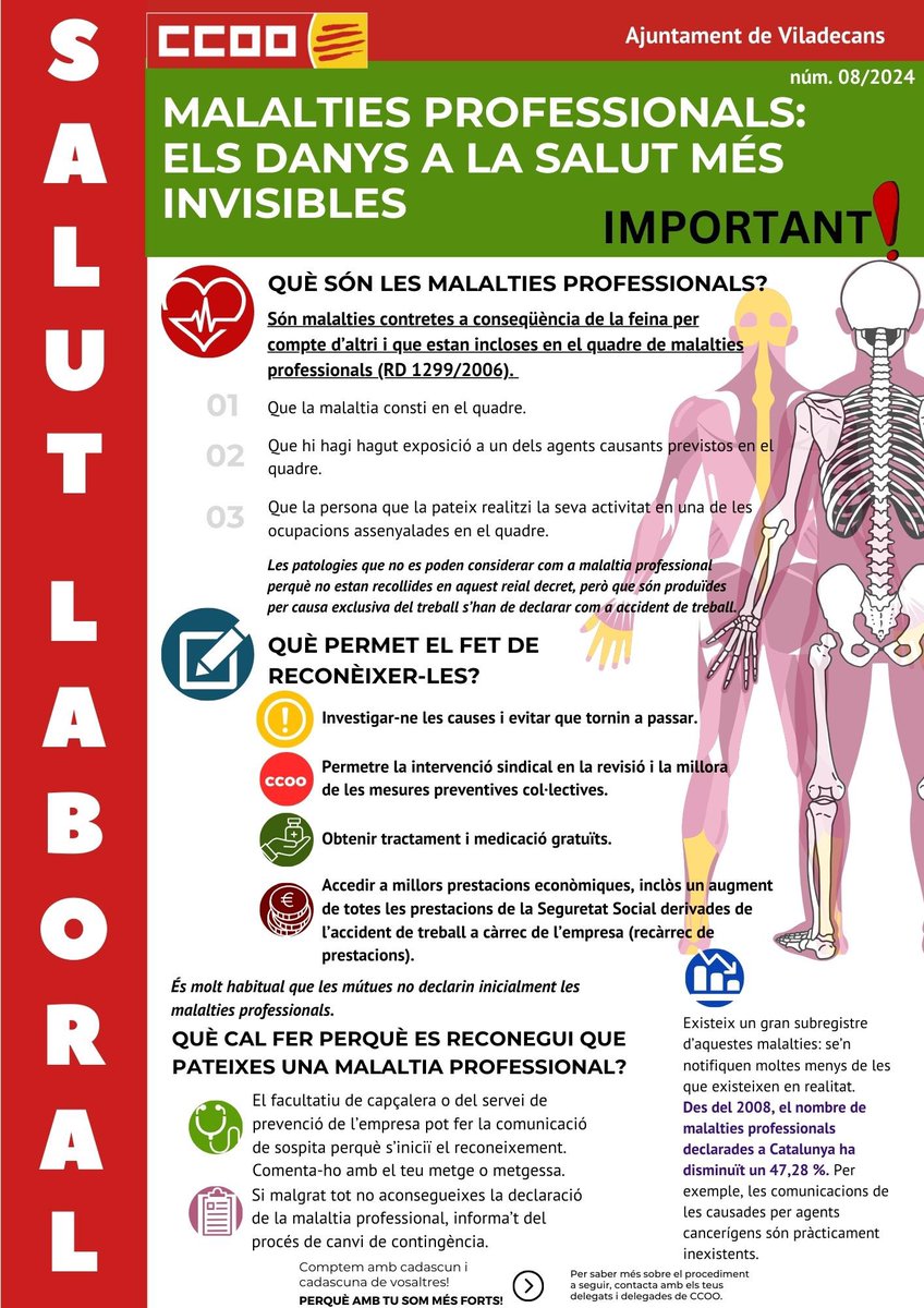 Fitxa salut laboral 8 els danys a la salut més invisibles. <a href="/ccoocatalunya/">CCOO de Catalunya</a> <a href="/ccoo_bll_apag/">CCOO BLL APAG +drets +accioterritorial +proximitat</a> <a href="/sal_ccoo_cat/">Adm. Local CCOO CAT</a>
