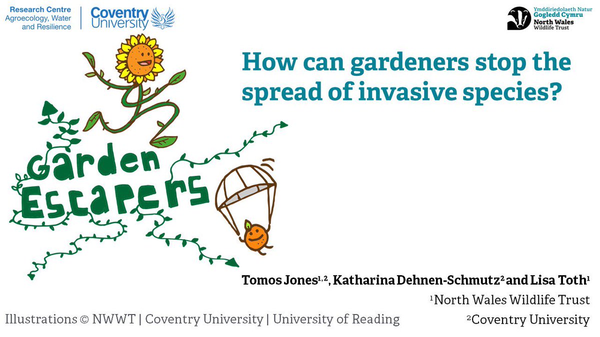 Thanks to the @WLGForum for letting me introduce @Plant_Alert and the @GardenEscapers project - a lot of opportunities to develop links between #InvasiveSpecies awareness and #WildlifeGardening esp. messaging 📢 #GardenEscapers #SciComm #BePlantWise