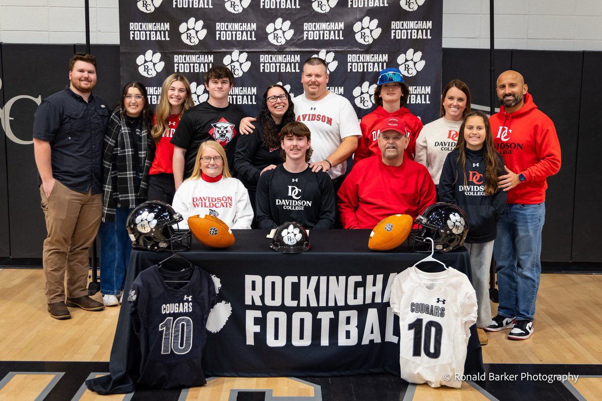 Signed!!! So excited to be a part of the <a href="/DavidsonFB/">Davidson Football</a> family, it was a great day at the rock! #AGTG #TIG <a href="/Scott_AbellFB/">Scott Abell</a> <a href="/coachbradbaker/">Brad Baker</a> <a href="/bryce_pm/">Bryce Perry-Martin</a> <a href="/_Coach_Hof/">Austin Eisenhofer</a> <a href="/coywilliams27/">Coy Williams</a> <a href="/_CoachMunch/">Vince Munch</a> <a href="/porter_abell8/">Porter Abell</a> <a href="/coachwatts24/">Chris Watts</a> <a href="/Coach_McCartney/">Ray McCartney</a> @DavFB_CoJack <a href="/coachjberlin/">Jon Berlin</a> <a href="/Alex_Shieldzy/">Alex Shields</a>