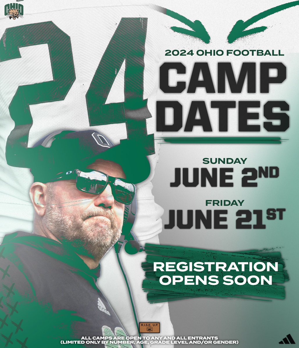 Mark your 📆📆📆 Camp dates just dropped! Registration opens 🔜🔜🔜