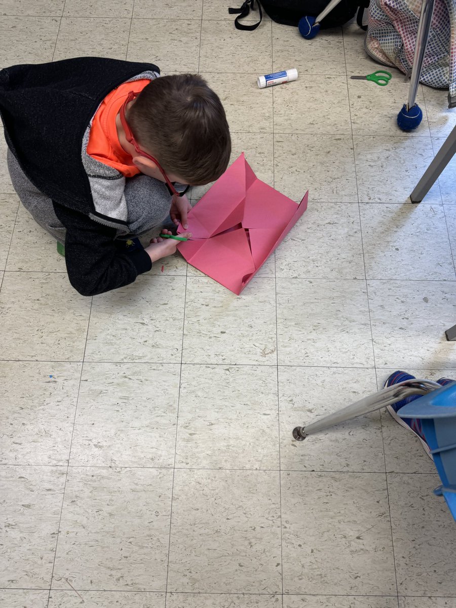 Grade 2 plus origami equals so much learning!