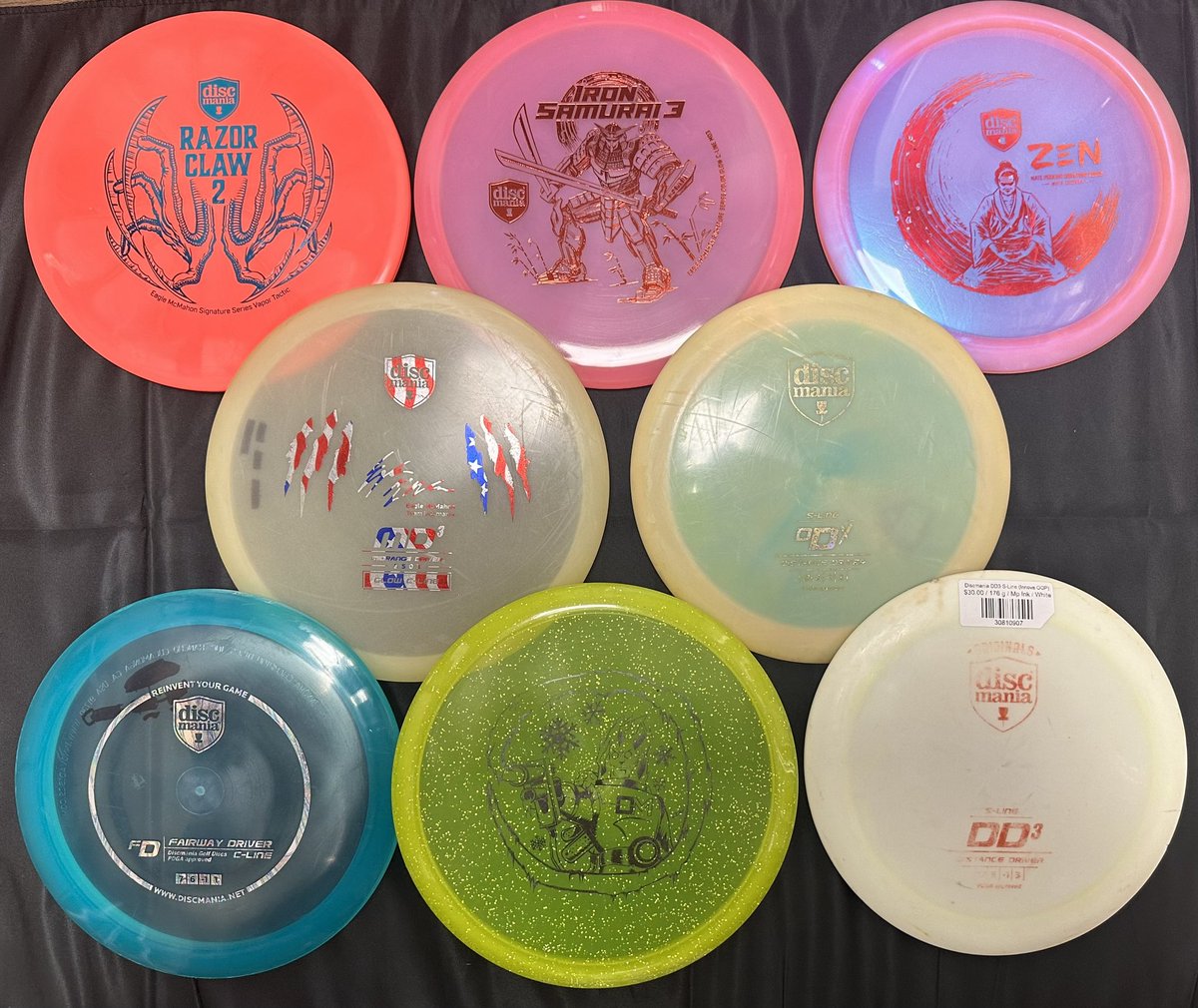 russelldiscgolf's tweet photo. We just dropped some fresh Discmania gems & throwers at https://t.co/0KtDqvER74! Grab one of these or one of the many great Discmania Discs we have in stock. Comment your favorite disc in the picture. Thanks for the support!
#discmania #rarediscs #discgolf https://t.co/1GR7ua4woU