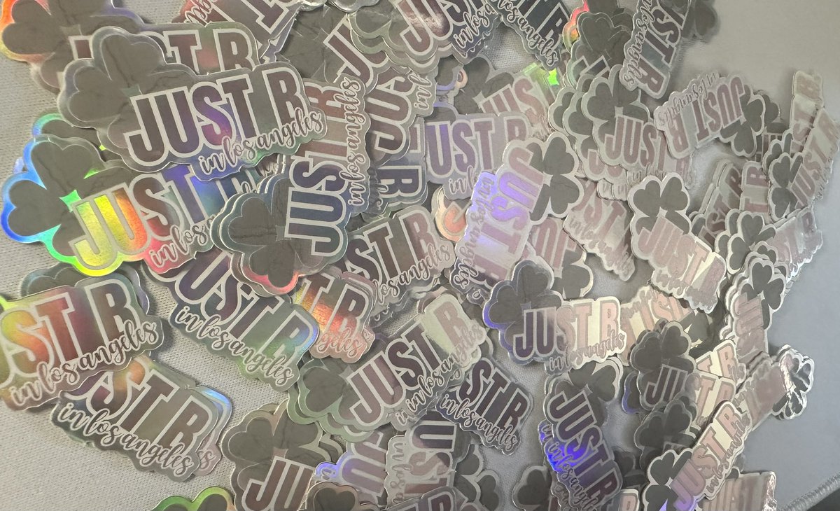 The stickers arrived 🥹💕