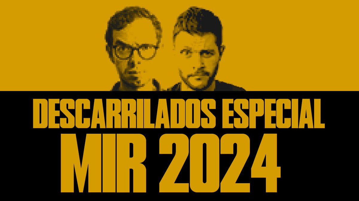 CORRECCIÓN: (gracias Ángela) ¡¡Nuevo episodio de Descarrilados!!🎉Un año mas volvemos con el especial elección de plaza, el Domingo 18 de Febrero a las 20:00. Podréis compartir con nosotros todas vuestras inquietudes, tormentos y perturbaciones: youtube.com/live/u3CeH3Paq…