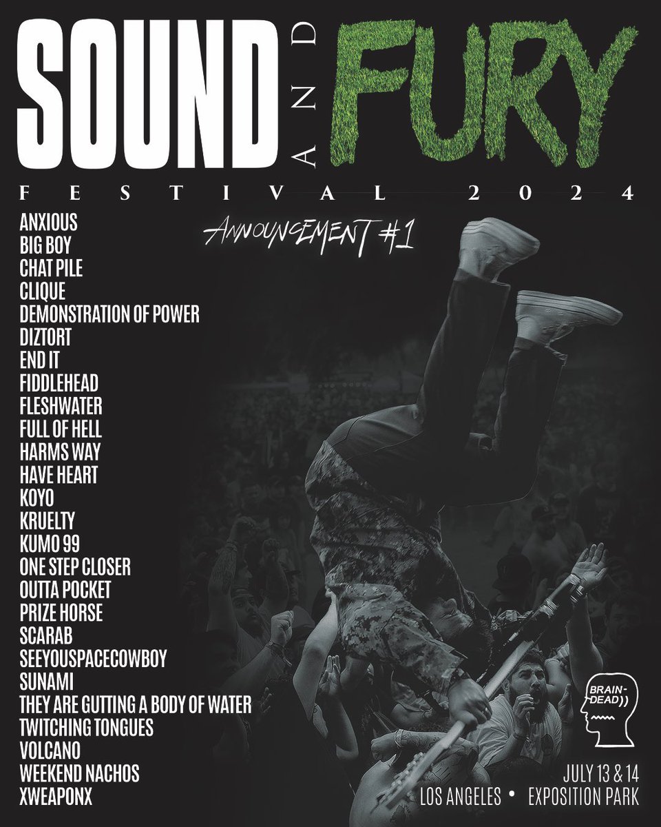 see you all at Sound and Fury 2024 weekend passes: lfg.soundandfury.la/e/sound-and-fu…