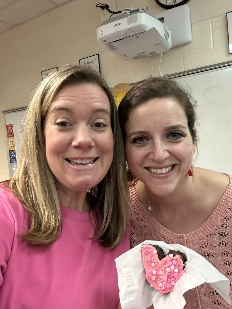 Thank you <a href="/MrsSniffinPTES/">Stephanie Sniffin</a> for the amazing treat today! Worth EVERY bite!!! 💕