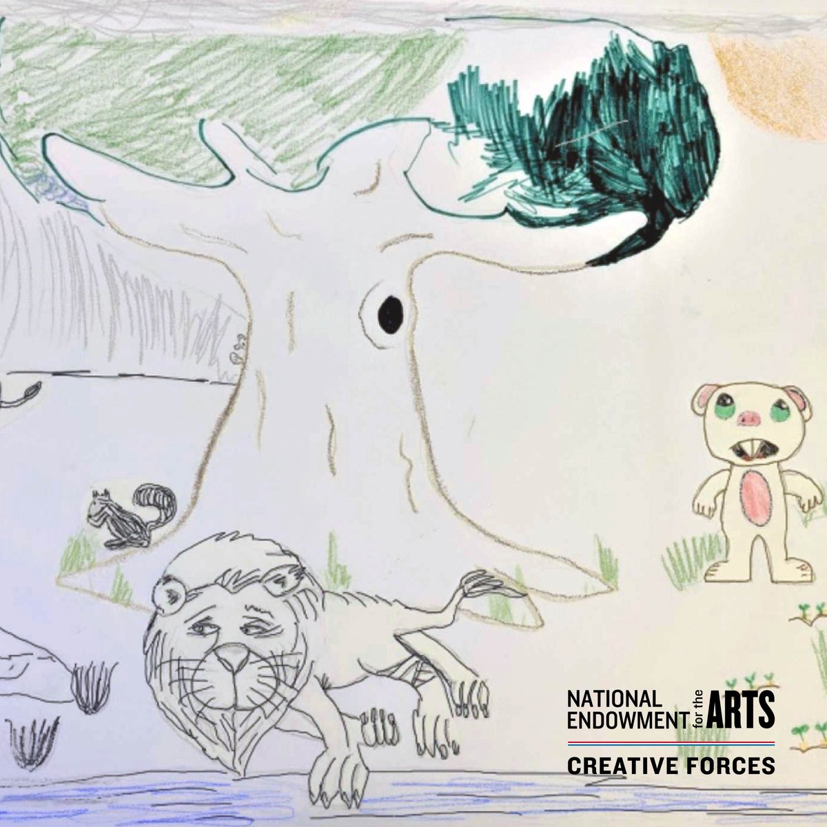 Creative Forces research describes how deployments, injuries, and stressors impact military families. Through #ArtTherapy, these families can find new ways to communicate with one another. Learn about the healing power of art therapy: doi.org/10.1016/j.aip.… #MilFam #ArtsInHealth