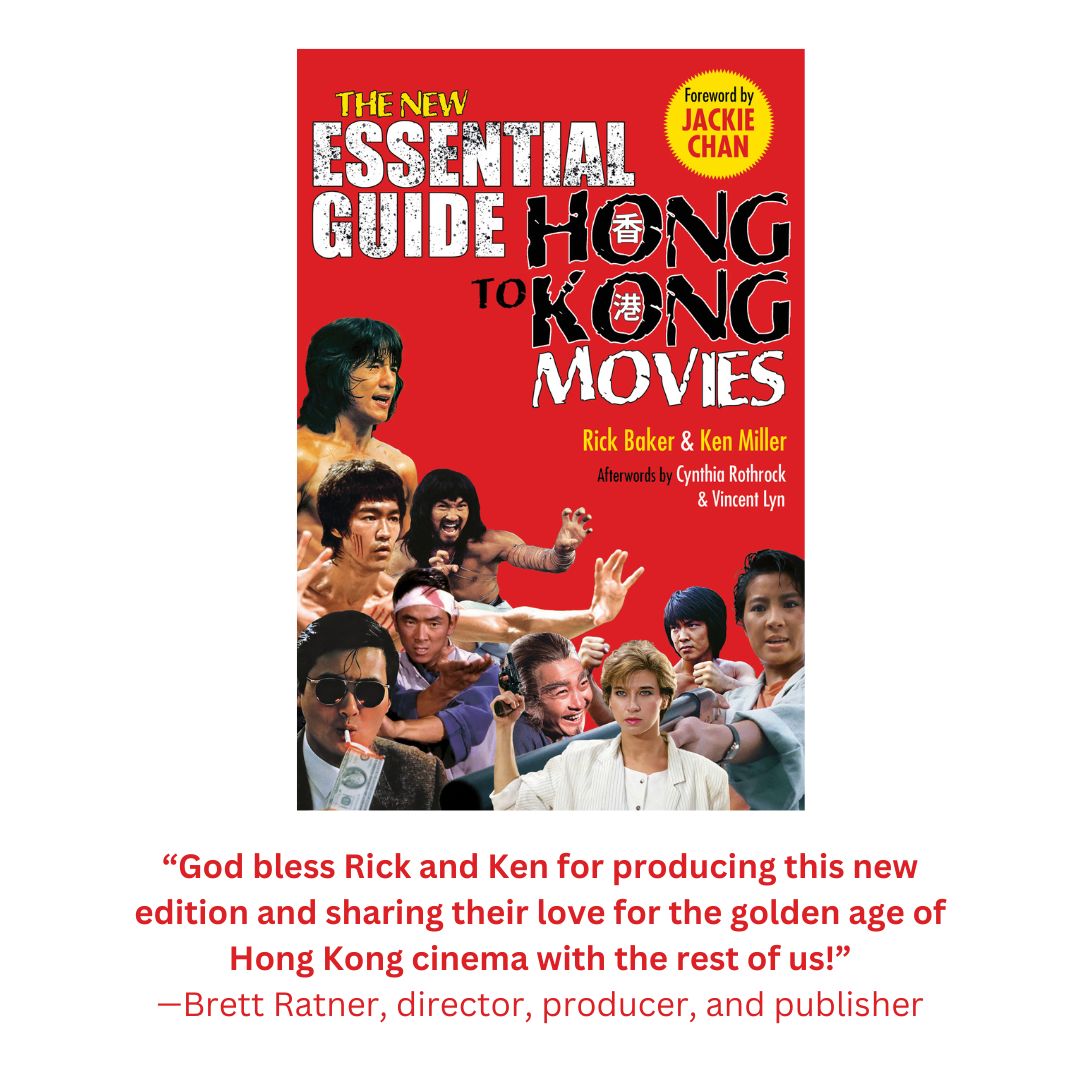 Happy Pub Day to The New Essential Guide to Hong Kong Movies! With an amazing foreword by actor Jackie Chan, this book is perfect for movie buffs and those looking to celebrate this complex genre. Buy today! ow.ly/X8Sb50QAPOI