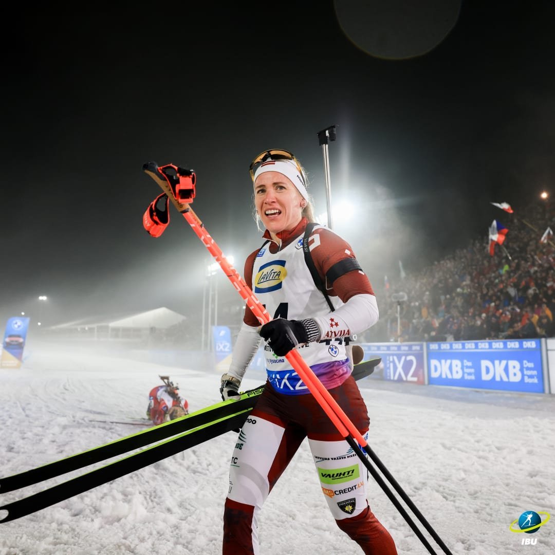 🇱🇻Baiba Bendika's 3 best ever course time ranks
1) Nove Mesto World Champs Individual (4th)
2) Nove Mesto World Champs Sprint (7th)
3) Nove Mesto World Champs Pursuit (7th)

Just a reminder, she gave birth to her son in September, 2023. This woman!
#biathlon
📸Manzoni/IBU
