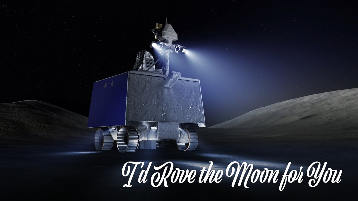 Give your special someone a lunar love letter this Valentine's Day by adding their name to our VIPER rover, which will hunt for water ice at the Moon's South Pole. #SendYourName 

nasa.gov/send-your-name…