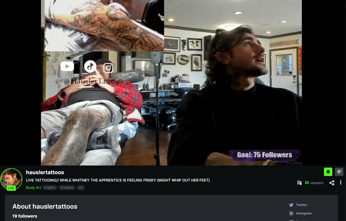Chaos Tattoos - Live Tattooing tweet media