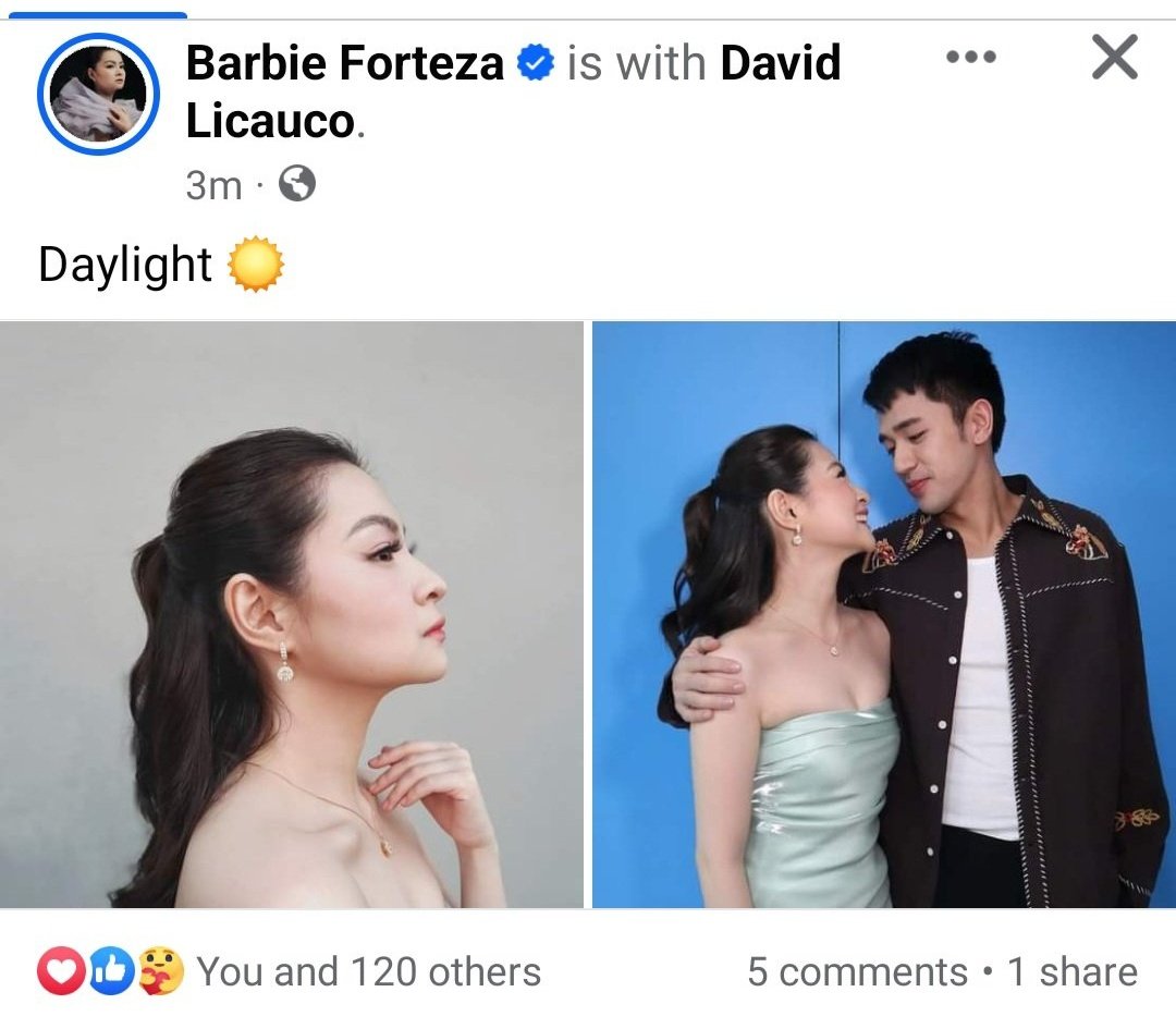 Cordel2022's tweet photo. Ganyan Barbie, Flex Muna Slowly But Surely 🤣😂🤪
#BarDa
#FTBABarDa
#BarbieForteza
#DavidLicauco https://t.co/Z2jKSz8Yn5