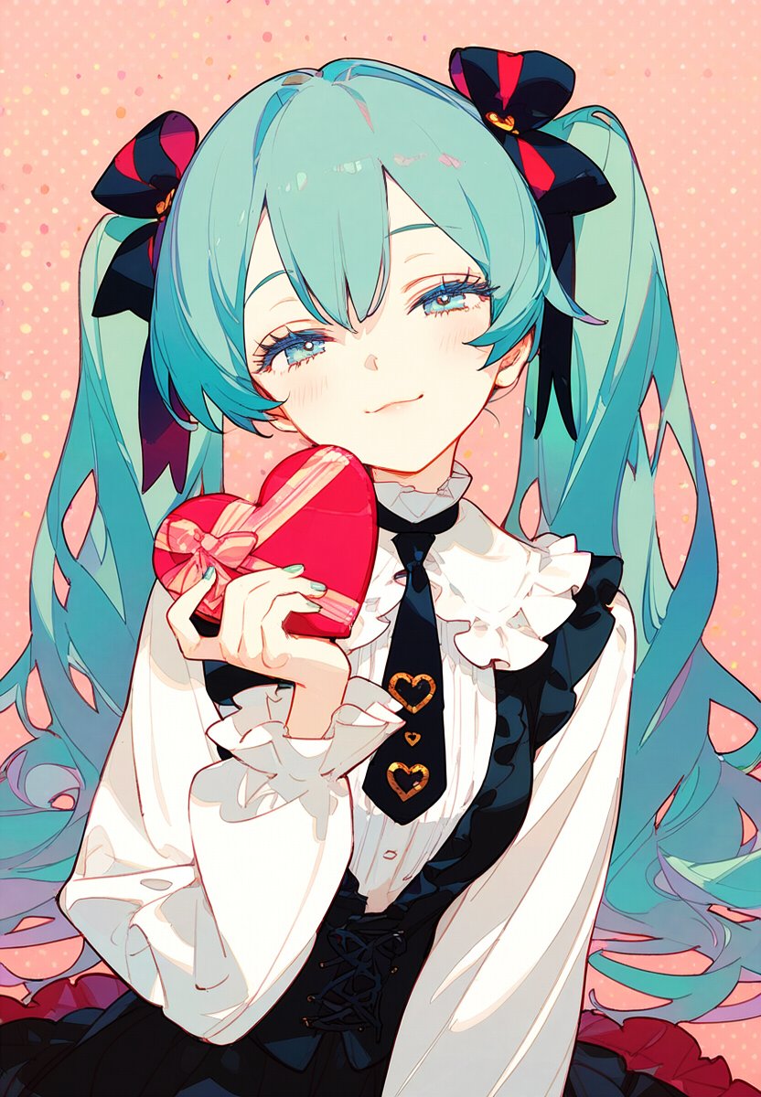 #初音ミク　Saint Valentine’s Day💕