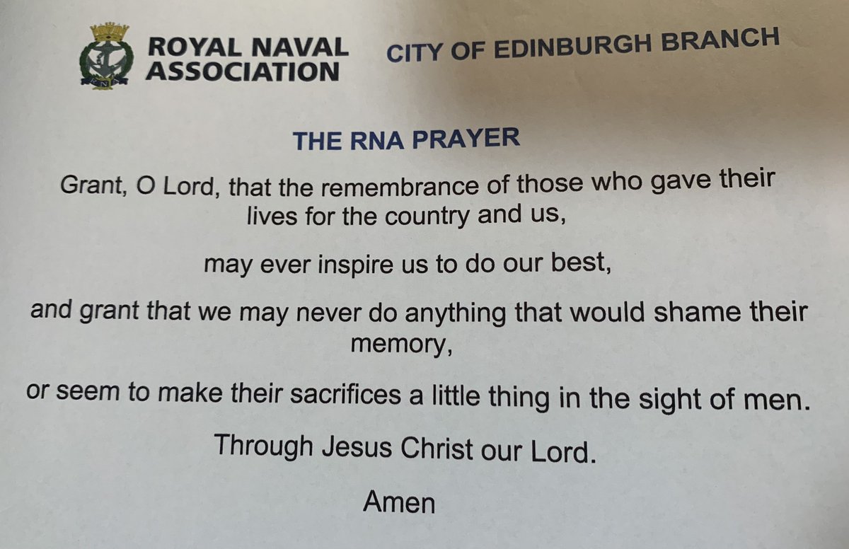 Well-attended (missed a few from the pic who had to leave) RNA City of Edinburgh Branch AGM and February Branch Meeting.  

Delighted to be joined by Lt Cdr Carl “Speedy” Steadman and WO1 “Rattler” Morgan the Base Warrant Officer. 

Once Navy Always Navy ⚓️

<a href="/RoyalNavy/">Royal Navy</a>