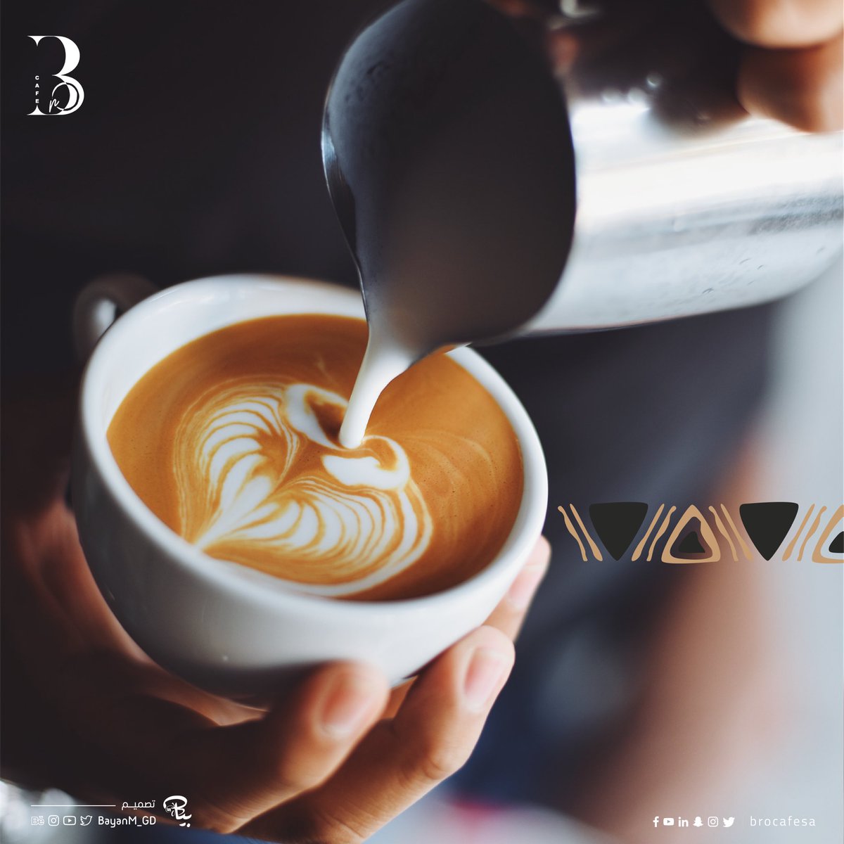 BayanM_GD's tweet photo. من أعمالي تصميم بوستات لكافيه ☕️
@brocafesa 
#تجمع_فنانيين١١
@DlelDes
@OCreativeJobs
@TactusDe1
@YOUR_PLATFORMM
@Designers_Sup
@Des_together
@DesGathering
@arabic_logos
@DesMeet
@dam_designers
@designers_tag https://t.co/Ag9efbNBBd