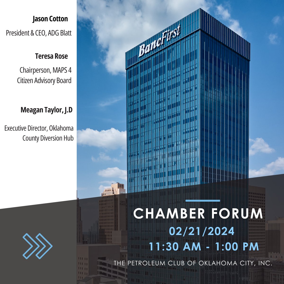 MAPS 4 continues the tradition of bringing monumental developments to our city yet provides a new layer of importance as we address the human needs of our community. Join us at the next Chamber Forum to learn the latest MAPS 4 developments & what's next: bit.ly/48hdbCX