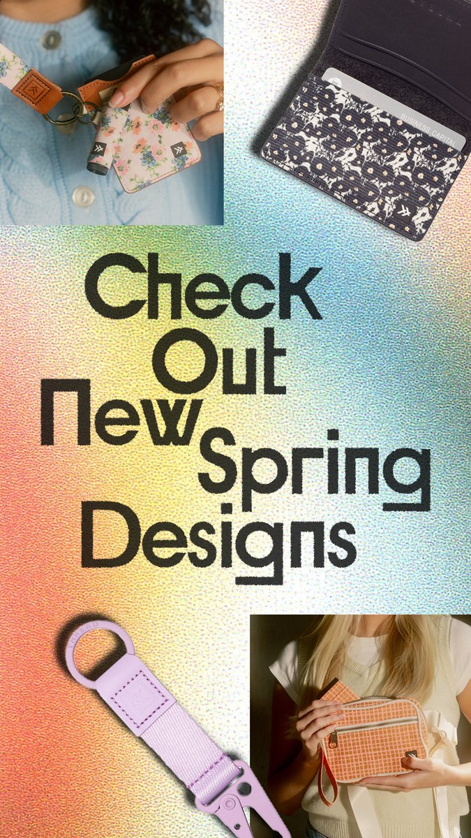 We just launched our Spring 24 collection!! We're so stoked with how it turned out. 

Check it out below! 

threadwallets.com 

#carryon