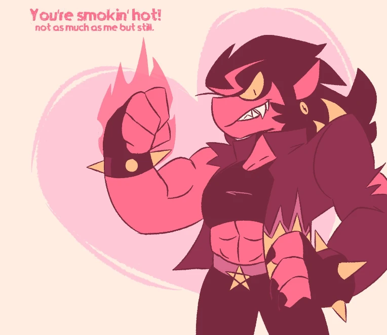 「dont have anything new for v-day so here」|⚡FUNKTOON⚡ (comms open!)のイラスト