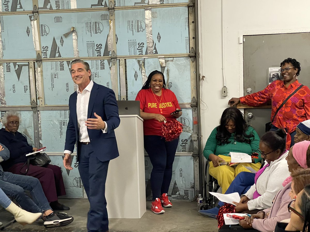 I spent last night at the @PureJustice_HTX forum. I had a great time connecting with everyone! Thanks so much for having me.