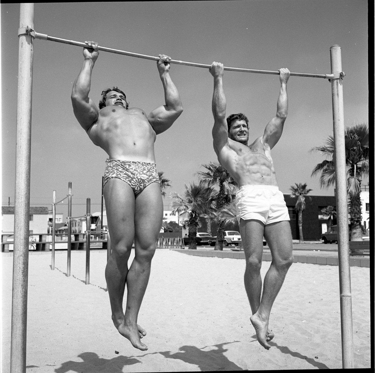 There is nothing like the sunshine and a good pump! Sign up for the Pump Club at the link below to learn how to do these exercises correctly and hear some stories about the old days that I’ve never told anyone before! arnoldspumpclub.com