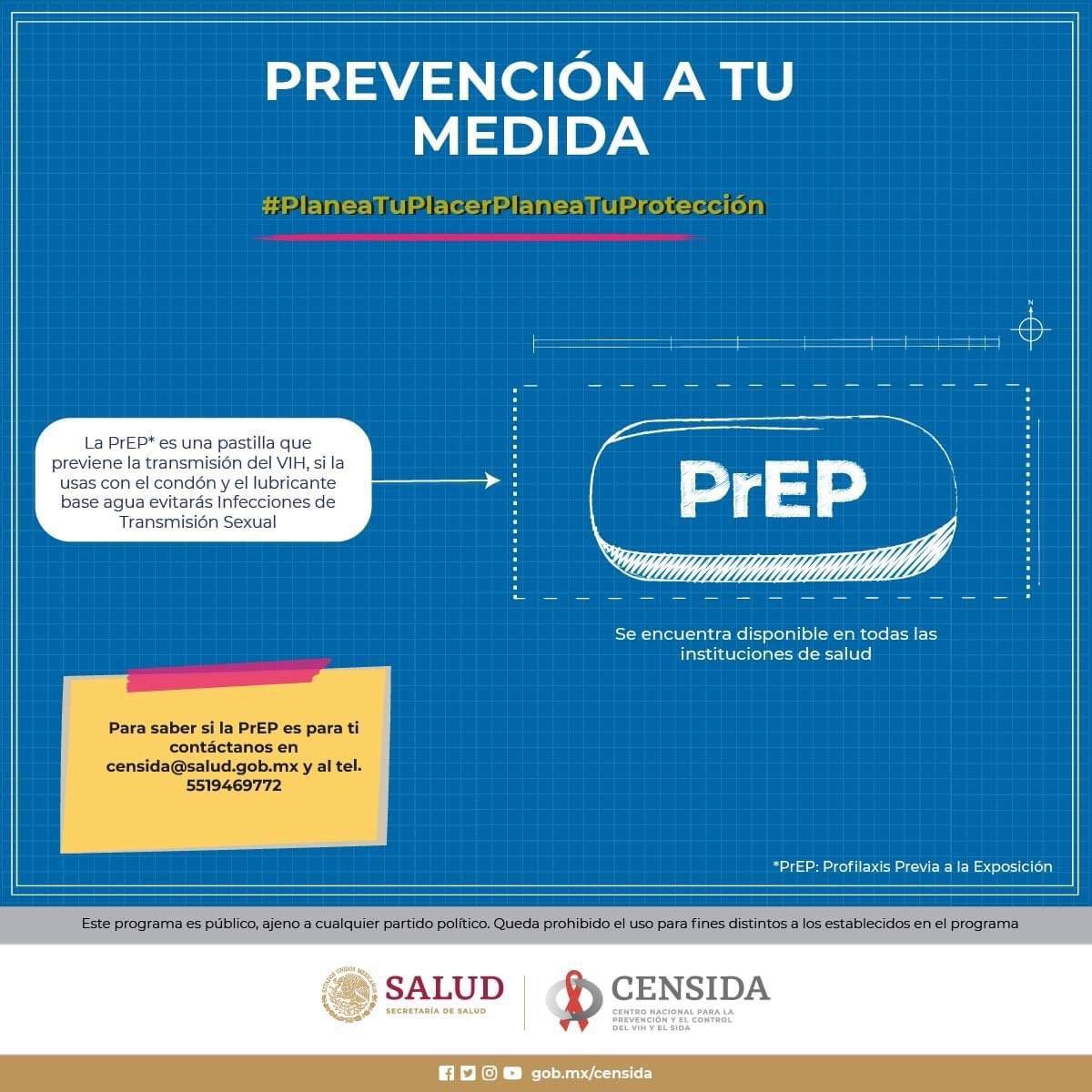 SSaludGro's tweet image. 13 de Febrero I Día Internacional del #Condón 🩺

¿Conoces la PrEP?

La PrEP es un tratamiento que ayuda a prevenir la infección por el VIH.

La PrEP es segura y eficaz para personas VIH negativas que están en riesgo de exposición al VIH.

#PonteCondón