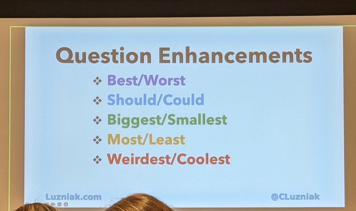 _Ms. P (@iammznisha) on Twitter photo Suggestions for turning any question into a debatable topic from our #omcaretreat2024 with <a href="/cluzniak/">Chris Luzniak</a> and <a href="/OMCAmath/">Ontario Mathematics Coordinators Association</a> - great question enhancements!
<a href="/ugdsb/">Upper Grand DSB</a> <a href="/UGDSBProgram/">UGDSB Program Dept.</a> Suggestions for turning any question into a debatable topic from our #omcaretreat2024 with <a href="/cluzniak/">Chris Luzniak</a> and <a href="/OMCAmath/">Ontario Mathematics Coordinators Association</a> - great question enhancements!
<a href="/ugdsb/">Upper Grand DSB</a> <a href="/UGDSBProgram/">UGDSB Program Dept.</a>