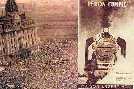 El 13 de febrero de 1948, el presidente Juan Domingo Perón firmó el convenio de compra de los ferrocarriles que pasan a ser propiedad de argentina. La compra de los ferrocarriles promovida por el Gral. Perón no fué un hecho casual ni fortuito; sino que estuvo enmarcado 👇