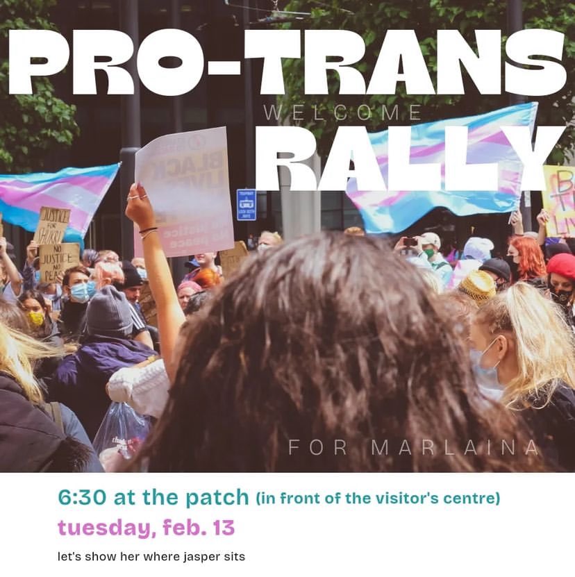 AwreyKevin's tweet image. An incredible turnout at Jasper’s Pro Trans Rally!  🏳️‍⚧️🏳️‍⚧️🏳️‍⚧️ Premier Danielle Smith needs to do away with her anti trans policies! #lgbtq