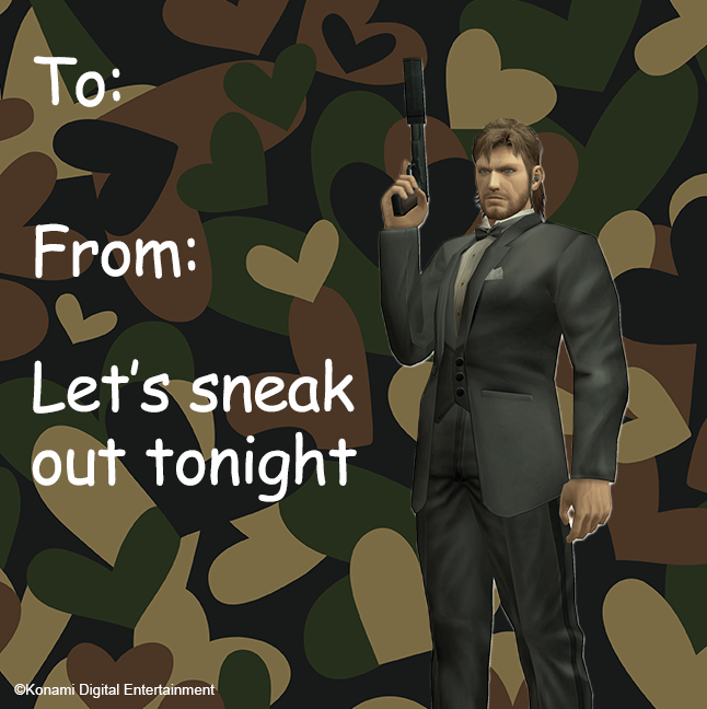 Konami's tweet photo. Roses are red 🌹
Violets are blue 💐
Here's a few KONAMI Valentines Day cards for that special Player 2 🎮🫶🎮

#ValentinesDay https://t.co/PY5bV1ZD4S