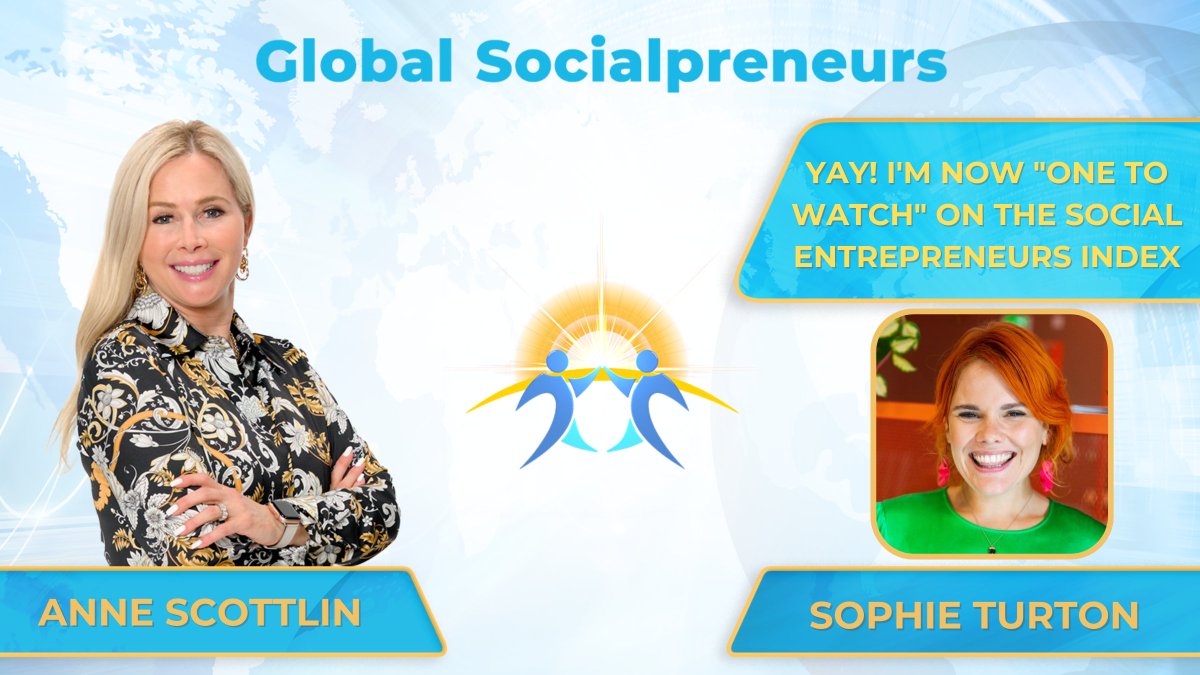 Today on Global Socialpreneurs - Sophie Lee Turton!
👀Watch Live on X at Noon Eastern or on USA Global TV!
🔗youtube.com/watch?v=IWM7-E…
#SocialEntrepreneur #Entrepreneurship #EntrepreneurTips #socialimpact #liveonx #livestreaming
