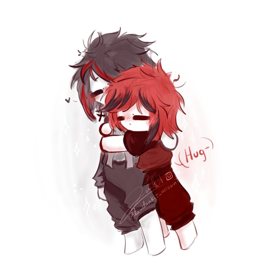 Hug...❤️🖤

#digitalart #art #digitaldrawing #stickfigure #avm #ava #animatorvsanimation #animationvsminecraft  #alanbecker #medibangpaint