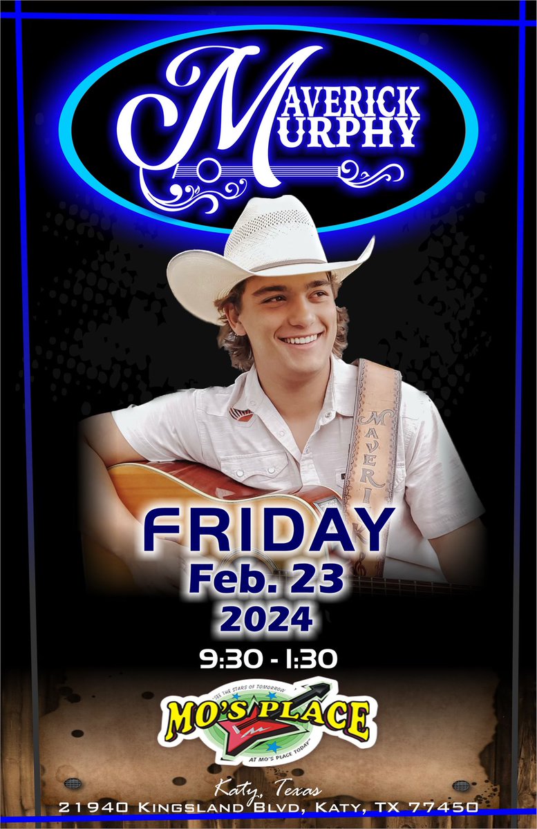 themavmurphy's tweet image. IN A WEEK, Me and the boys will be at @Mosplacekaty HONKY TONKIN‼️BE THERE FEB 23RD