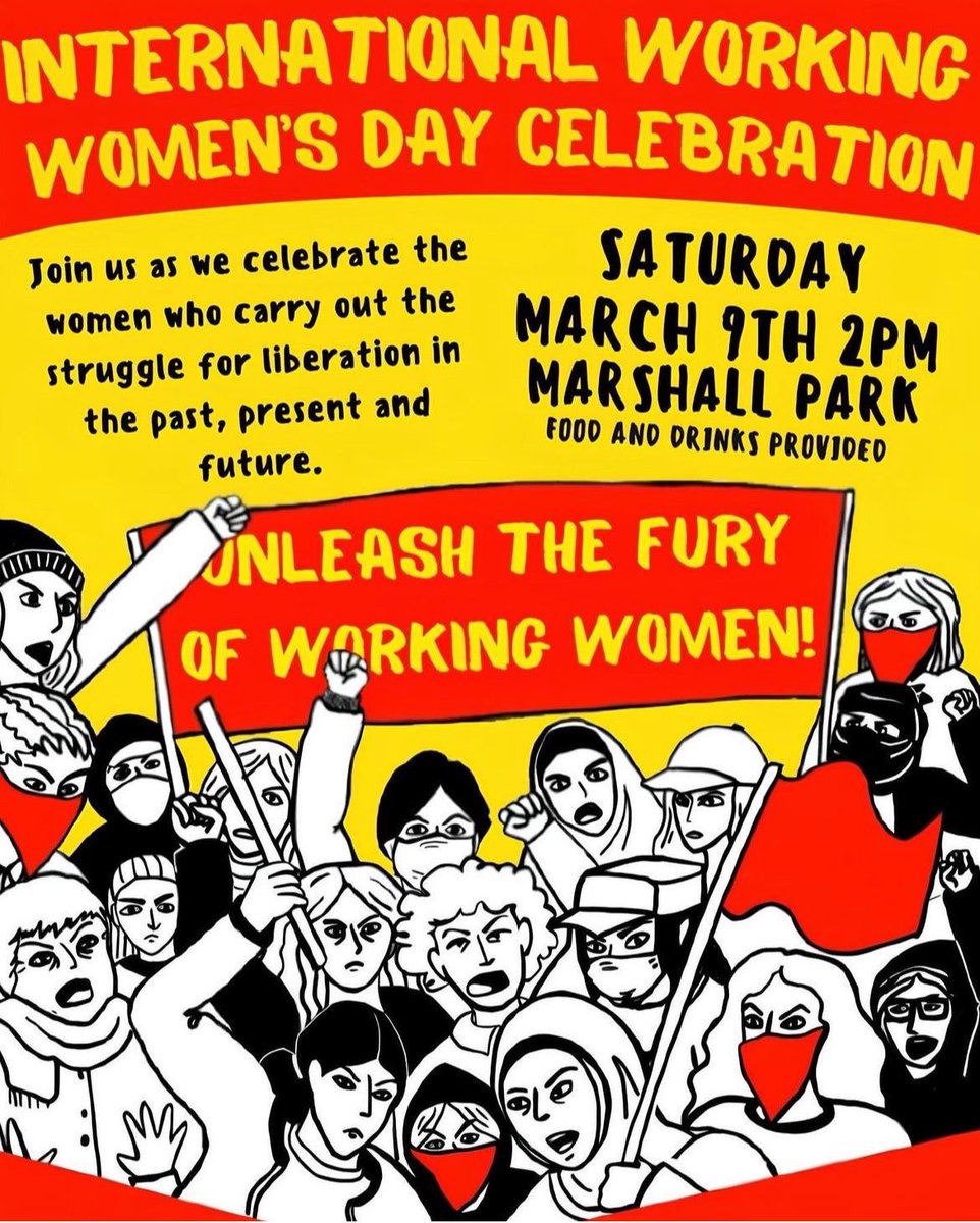 We will be tabling at IWWD hosted by @CltRevStudy, we hope to see yall there!

Unleash the fury of working women!