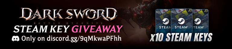 DarkswordVR's tweet photo. [Event] Valentine's day Steam Key Givaway!🌹
▶️ Like &amp; Share this post
▶️ Join our Discord channel: https://t.co/crfE6O5Mcy
▶️Leave a comment in: 🎊│event-giveaways
   "Happy Valentines Day!"

Check out the 📯│official-announcements for more information!

#Darksword #Steamvr https://t.co/pvw67PgZC8
