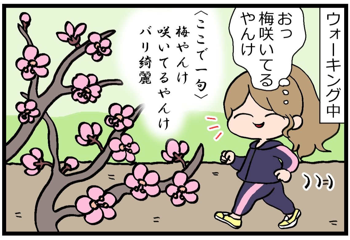 梅が咲き始めてますね! 