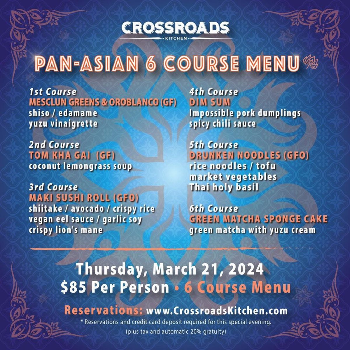 Calabasas, we have an amazing collaboration dinner for you next month! We are beyond excited to announce @duffgoldman and @jettila will be joining us for a Pan-Asia 6 course dinner full of yummy dumplings, noodles, and sushi! Reservations are now open on our website.