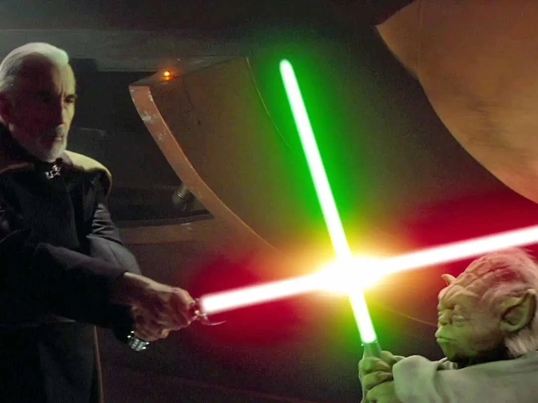 The best dual nobody ever talks about. #Yoda #Dooku #AttackOfTheClones