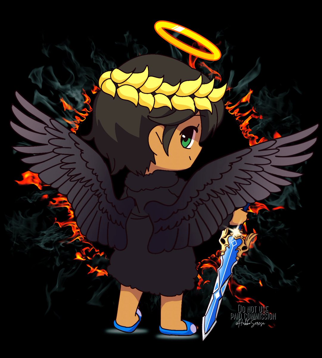 Be careful with his sword 😏

 Thankyou much <a href="/JiiiPrince/">FreshPrince</a> for commissioning 🤍

And for the unexpected tip! It’s not needed but thankyou a lot! 🥹 i hope you like it~

#Habbo