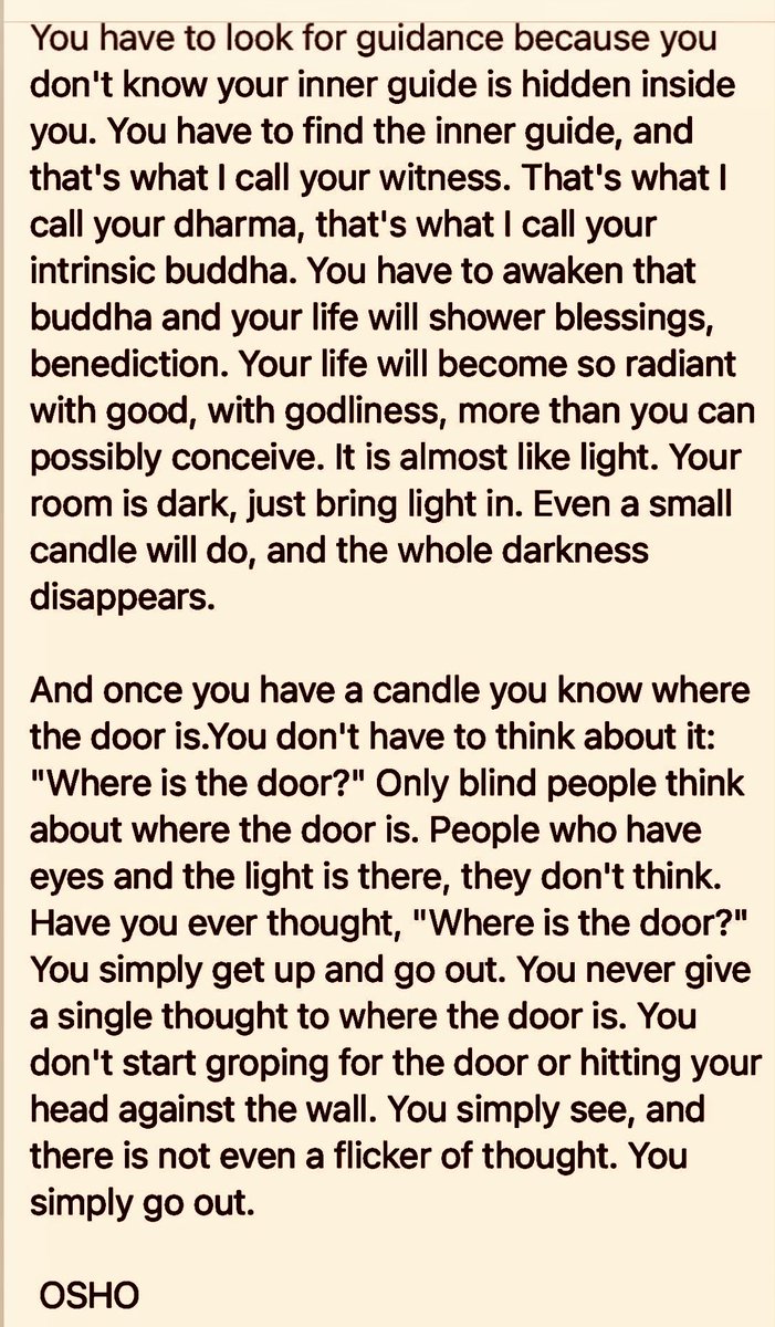 KrisBhattarai's tweet photo. #Osho
#InnerGuide
#TheWitnessingSelf https://t.co/Qv0WnrLzNj