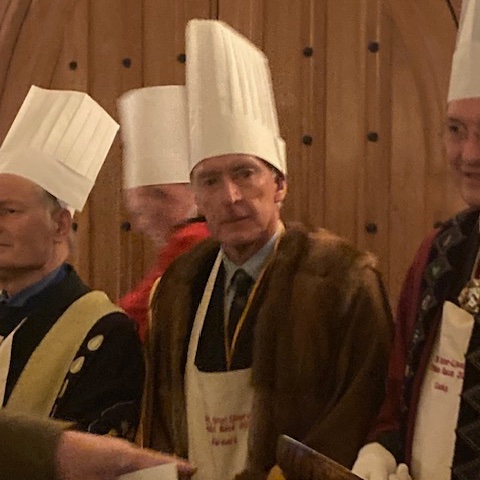 WCFAlumni's tweet image. @FarmersCompany attended 20th Pancake Races organised by Poulters for charity. Racing was cancelled due to rain-we moved to the Crypt for tossing competition. Team included Master @GuyBrogden, Liveryman @Seb_eds, wife Rebecca &amp;amp; Journeyman Victoria Rayner.
#citylivery #PancakeDay