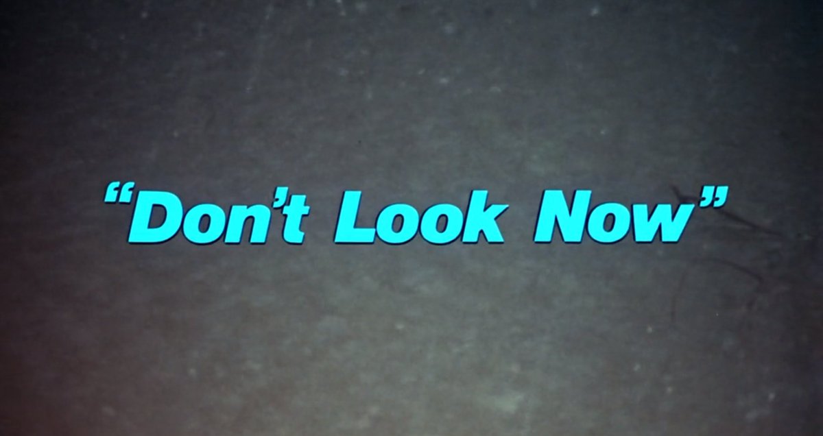 Don't Look Now (1973) #NowWatching 🍿🎞️
#JulieChristie #DonaldSutherland