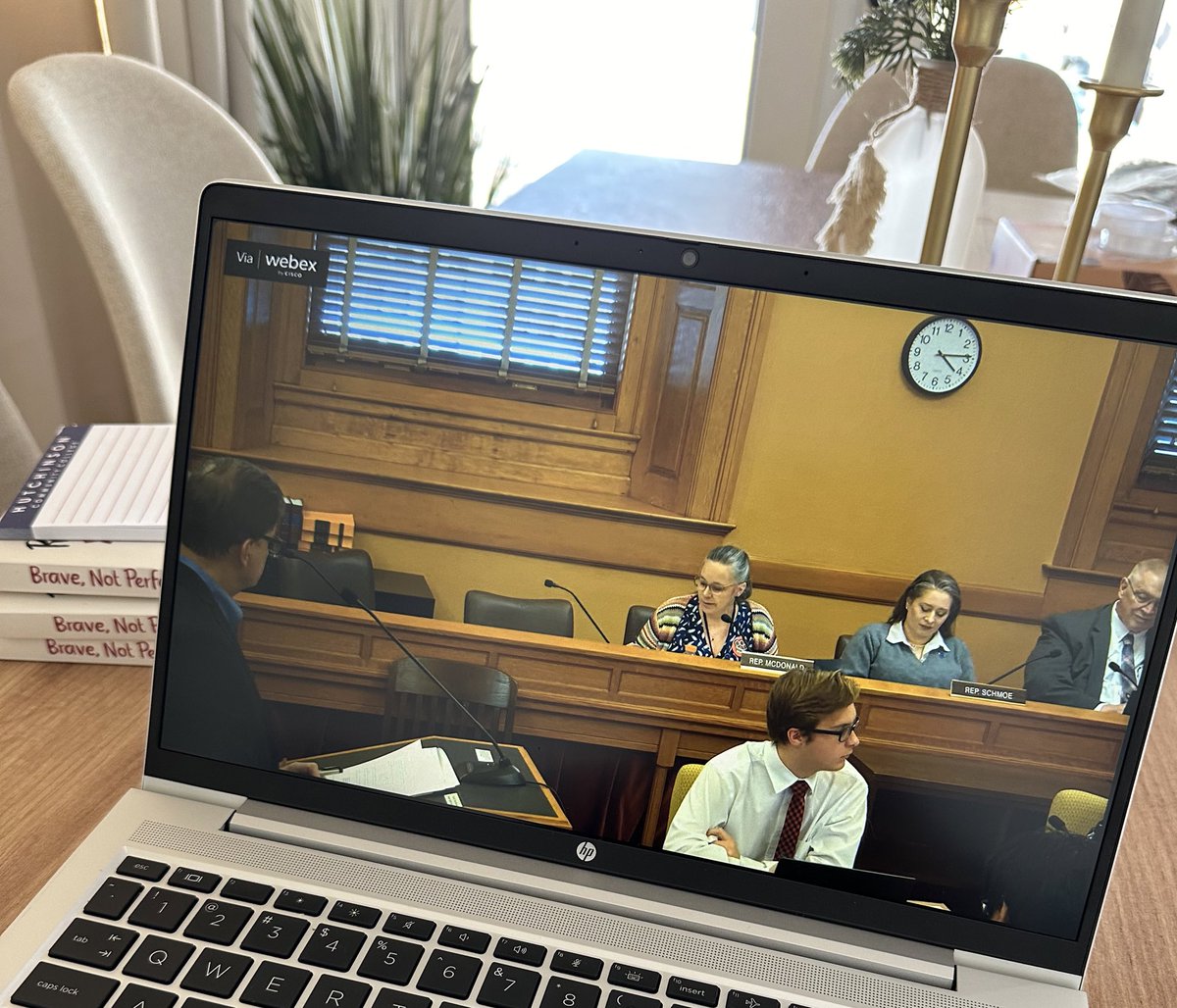 “Do you find it odd that 90+ people felt compelled to write testimony to oppose this bill and submitted on time? And your proponent showed up an hour before we met?”

Rep. McDonald asks of KPI spokesman, Dave Trabert.

Raise your hand if you find it odd… 🙋🏻‍♀️
#ksleg #ksed