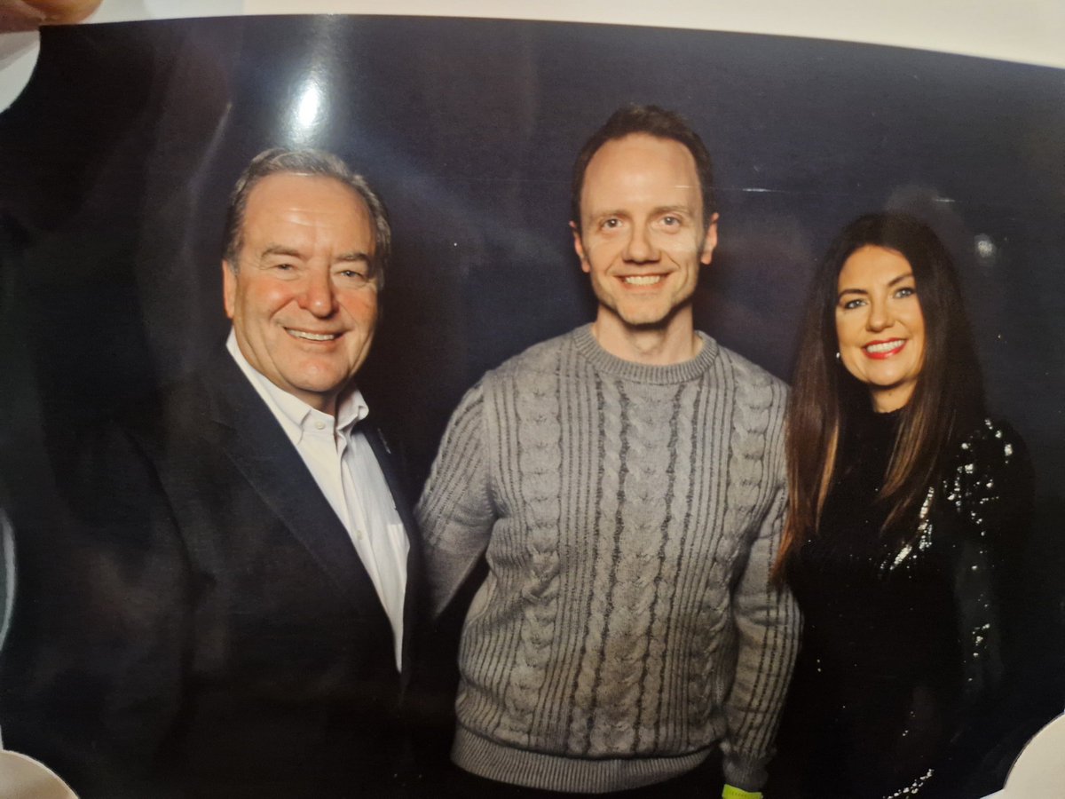 Fantastic evening with <a href="/JeffStelling/">Jeff Stelling</a> and <a href="/beewestwood/">Bianca Westwood</a>