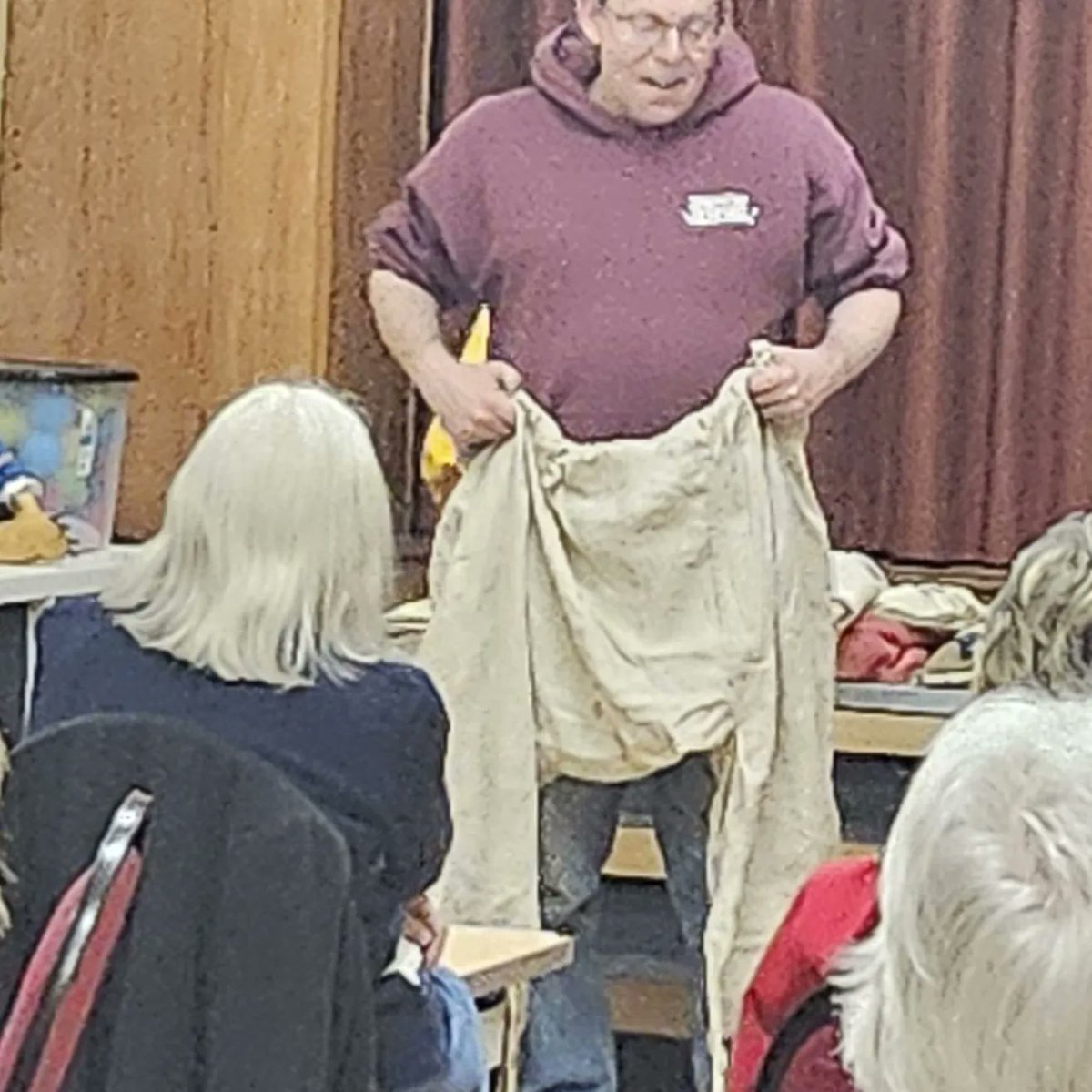 DiscoverhistPH's tweet photo. Tonight we #visited a #lovelygroup to #talk about #clothing and #fashion #throughtime. This #looked at people #wearing #animalskins in #Prehistory, to #ChristianDior and the '#NewLook', post #WorldWarTwo. #talksandpresentations #fashionthroughtime #clothingthroughtime #timeline https://t.co/kgHFmpaDl5