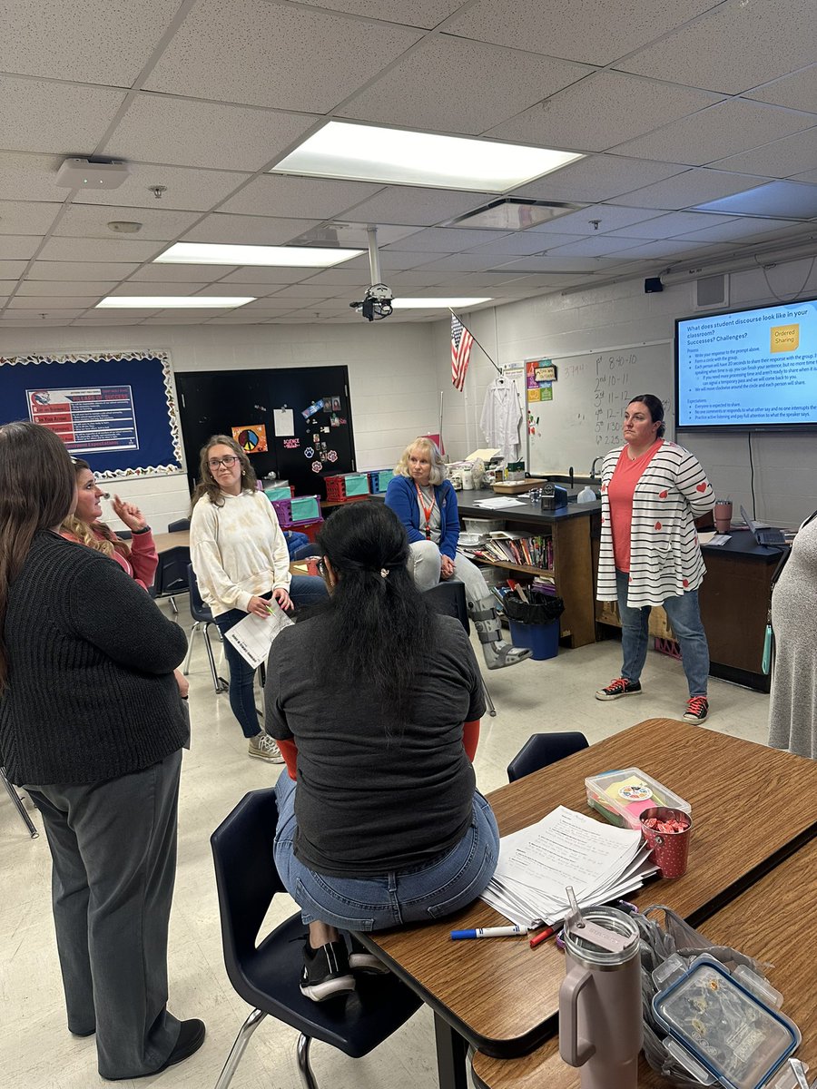 A big shout out the JCPS science leads for an engaging PD on using ALM & OpenSciEd together to get students reading, writing, speaking, and listening about Science! @CrosbyMiddle #ThePlaceToBe 🧪 🧬 📚 ✍️