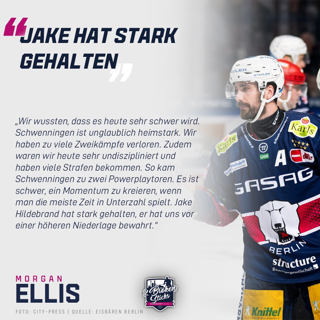 2BrokenSticks's tweet photo. Serge #Aubin und Morgan #Ellis schauen auf das Spiel zurück #ebb #eisbärenberlin #hauptstadteishockey #sww #schwenningerwildwings #swwebb https://t.co/sB19DuW2HT
