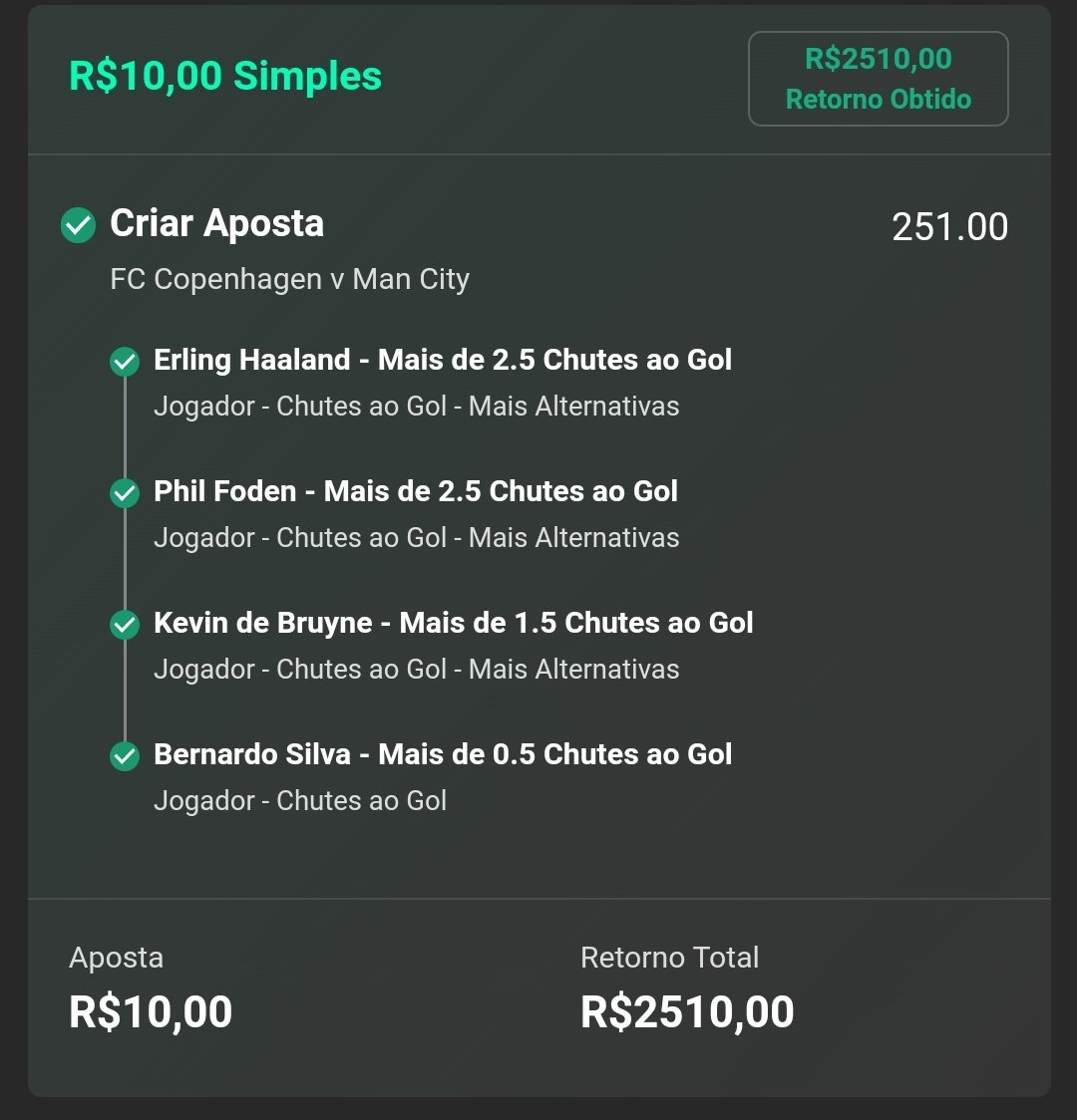 gabreugg's tweet photo. @OddsAltas Minha primeira odd 251, olha quem vai pagar a fatura do cartão kkk a Denise https://t.co/rue0suYgDK
