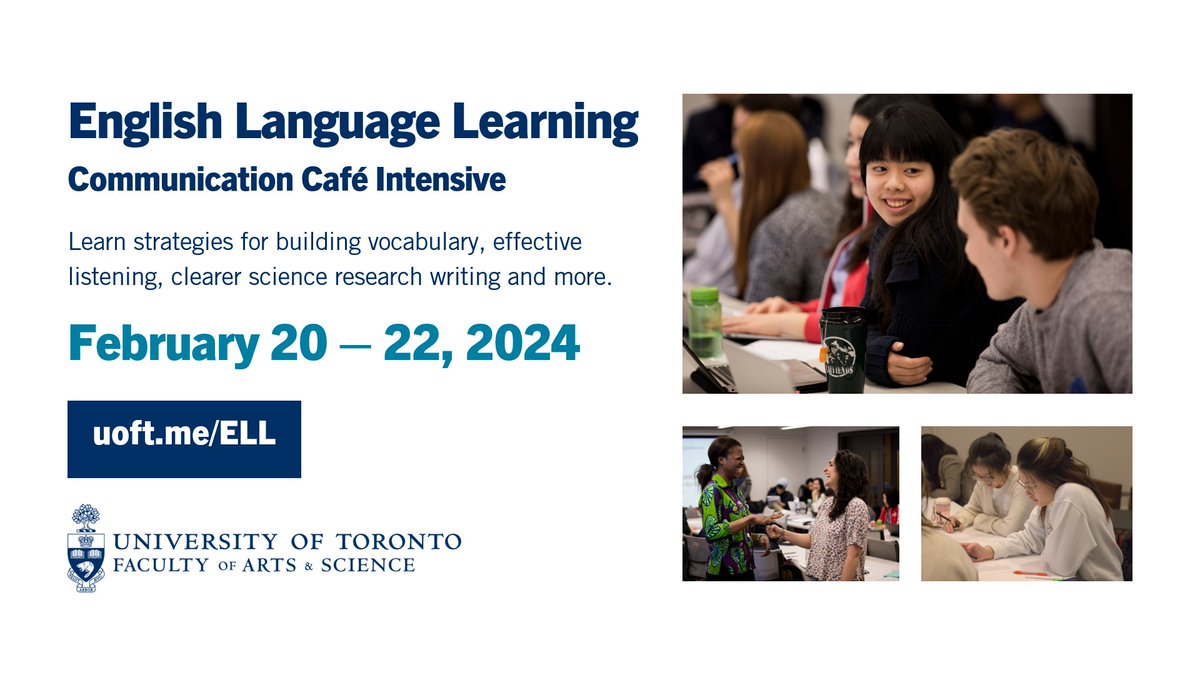 Join us on Reading Week, on campus or live on Zoom!