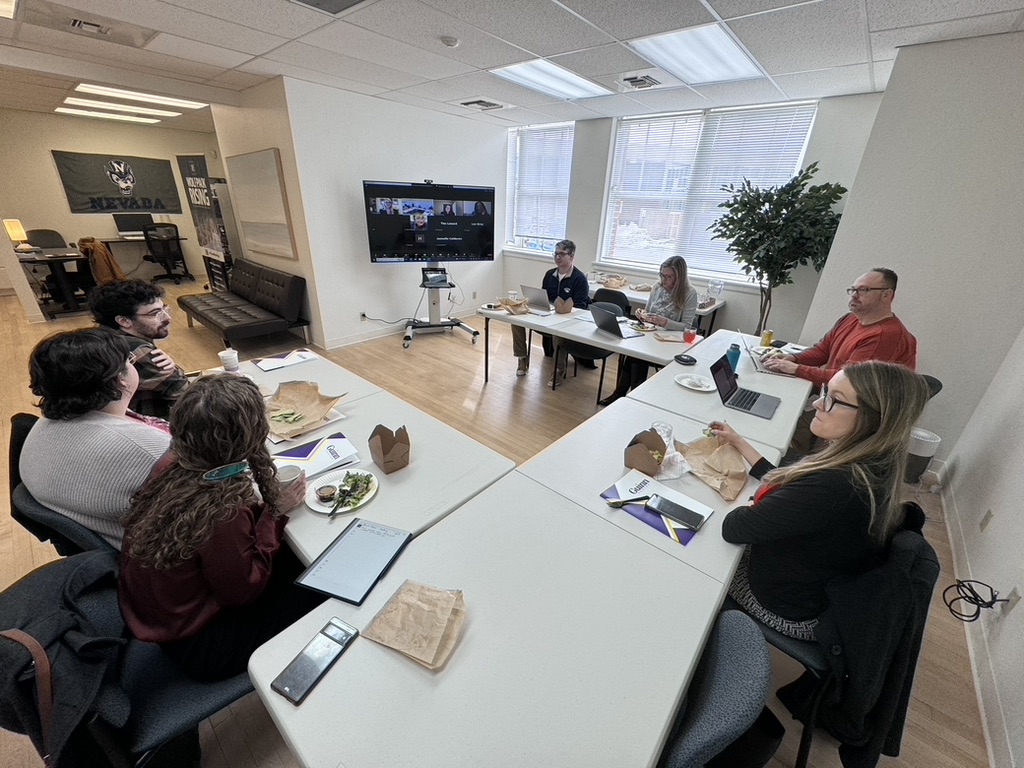 Great meeting today at Guinn Center HQ (and Zoom!) with <a href="/TheNVIndy/">Nevada Independent</a> reporters and editors. There are so many ways we can (and will) collaborate moving forward to empower one another's work. Here's to a bright future.