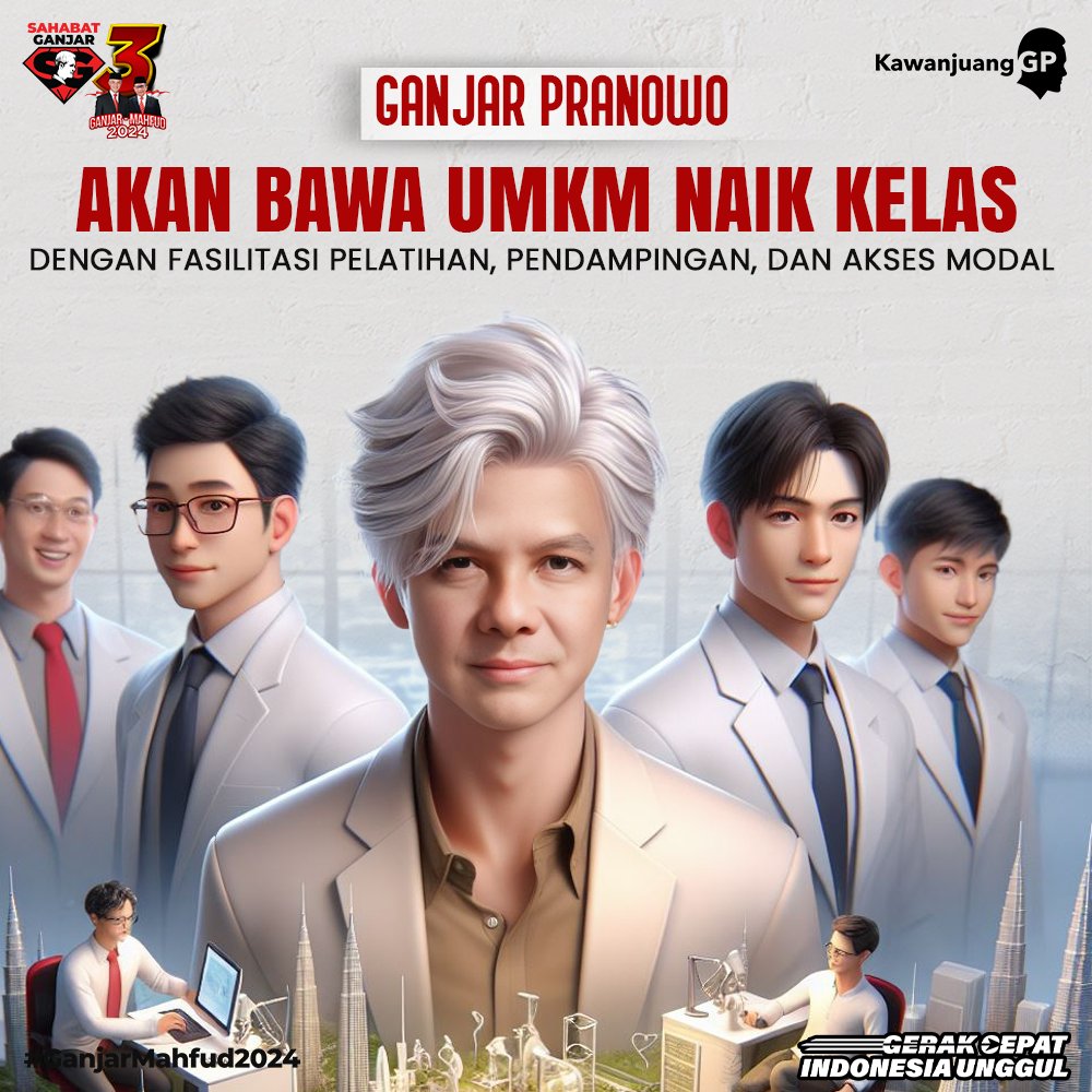 KalselForGanjar's tweet photo. Pelatihan, pendidikan dan permodalan untuk UMKM

#AQUAINDONESIA #27thValentineWithJaehyun #KitaAdalahTiga Close The Door Serangan Kebangun Tidur Trisha Coblos Hint Laura Basuki Santri Dirty Vote Lunin doa cinta pemula Leipzig Brahim Diaz mba taylor Happy Valentine https://t.co/zSk98wZyVy